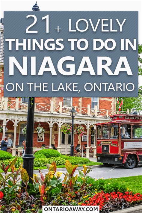 20 Lovely Things To Do In Niagara On The Lake Ontario