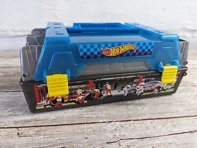 Vintage Hot Wheels Race Case Track Set Double Launcher Ebay