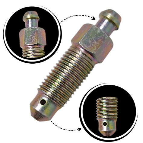 Parafuso Sangria Sangrador De Pin A De Freio Hidr Ulico Parafusos E