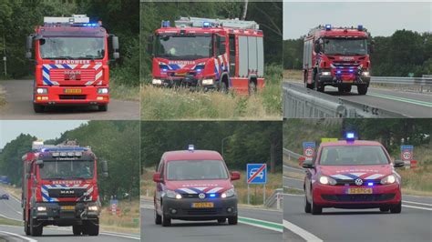 Brandweer Droneteam Gooi En Vechtstreek Met Spoed Naar Een Zeer Grote