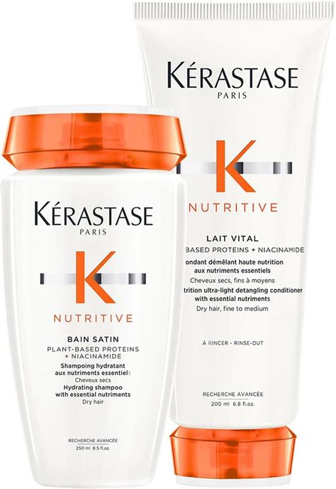 Kérastase Nutritive Routine Nourrissante pour Cheveux Fins à Moyens