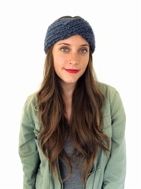 Knitted Turban Headband Patterns A Knitting Blog