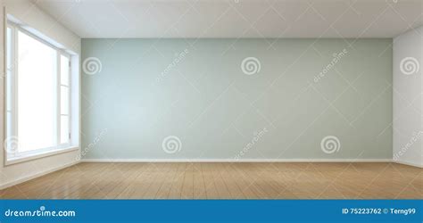 Sala Vazia A Janela Na Casa Moderna Foto De Stock Imagem De