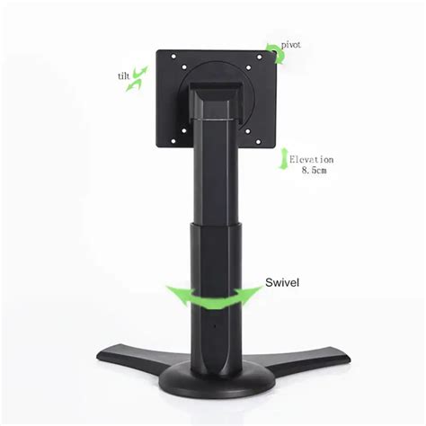 Wearson WS 03U VESA Monitor Soporte Desk Brazos Mount Base Tilt Lift