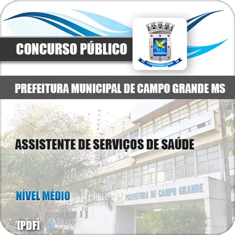 Apostila Concurso SESAU MS 2019 Assistente Serviços Saúde