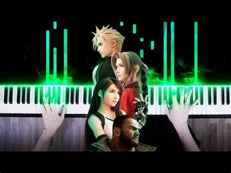 Main Theme Final Fantasy VII Piano Cover Synthesia YouTube