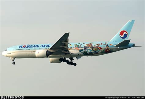 HL7766 Boeing 777 2B5 ER Korean Air Paul Y M Chow JetPhotos