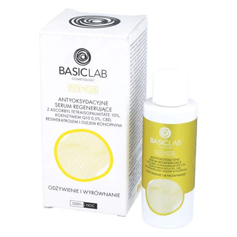 BASICLAB Esteticus Antyoksydacyjne serum regenerujące 30 ml Data