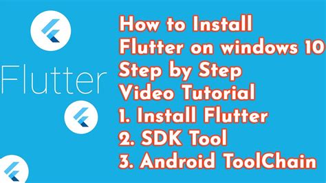 How To Install Flutter In Windows Step By Step Complete Installation