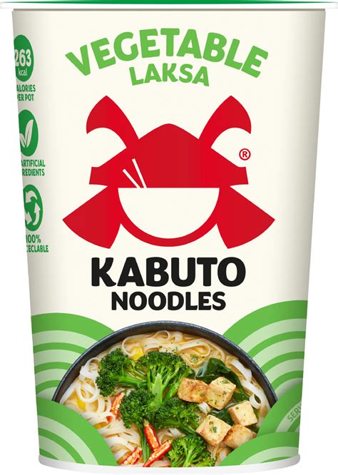 KABUTO Vegetable Laksa 65g Holleys Fine Foods