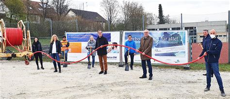 Spatenstich für den Breitbandausbau in Meßstetten