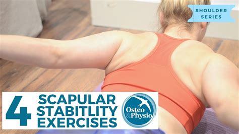 4 SCAPULAR STABILITY Exercises Vital For Almost ANY Type Of Shoulder