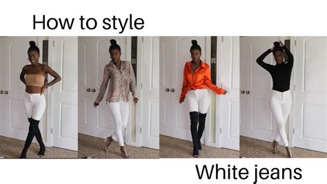 White Jeans Lookbook How To Style White Jeans 3 Ways To Wear White