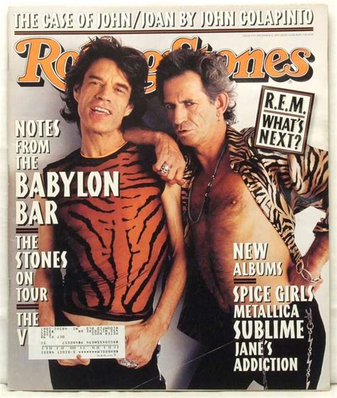 Rolling Stone Magazine 775 Mick Jagger Keith Richards Janes Addiction