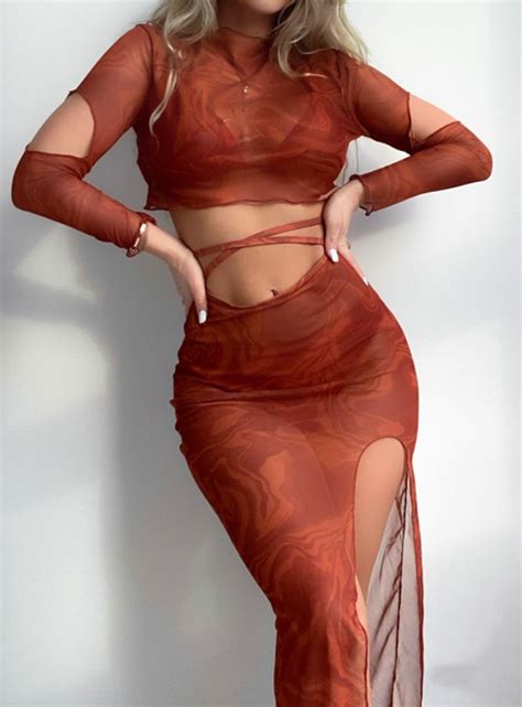 Cross Border Amazon Lace Long Sleeved Blouse Sexy Split Bikini Four Piece Swimsuit Women Deep