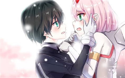 Darling In The Frankxx Hiro Zero Two Art Japanese Manga Anime