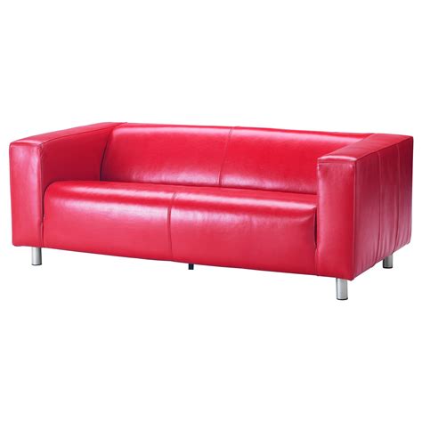 Кожаный диван ikea двухместный 95 фото
