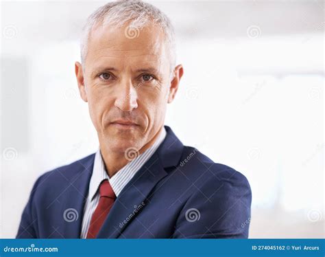 He Takes His Work Seriously Portrait Of A Serious Mature Businessman