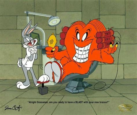 Gossamer The Red Monster And Bugs Bunny Looney Tunes Characters