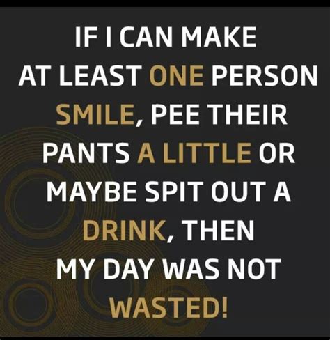 sarcastic quote        person smile