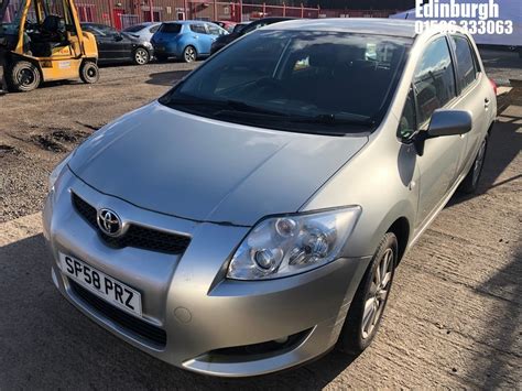 John Pye Vehicle Auctions Location Edinburgh Toyota Auris T