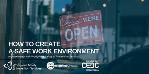How To Create A Safe Work Environment