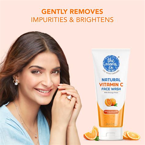 Buy The Moms Co Natural Vitamin C Face Wash And Brightening Face Wash