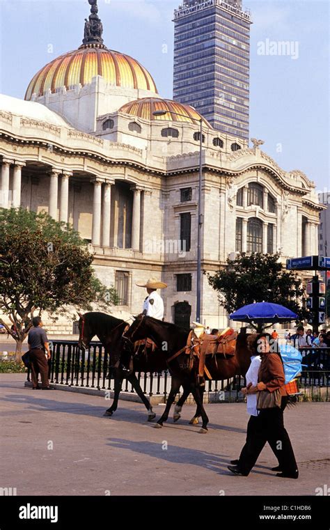 Mexico, Federal District, Mexico City, the Latinoamericana tower Stock ...