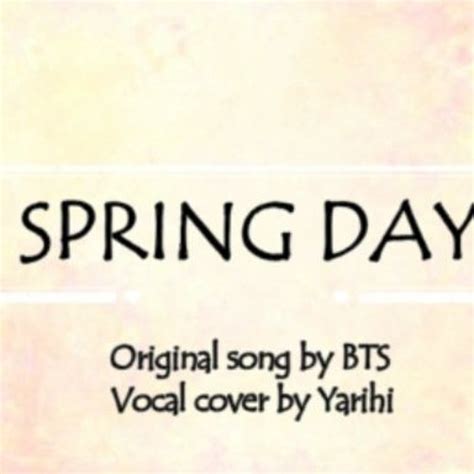 Stream Spring Day BTS English Cover by Yarihi | Listen online for free on SoundCloud