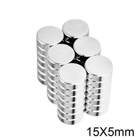 2 5 10 20 50pcs 15x5 Spowerful Strong Magnet Disc Magnets 15mmx5mm