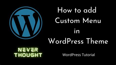 How To Add Custom Menu In WordPress Theme WordPress Beginners