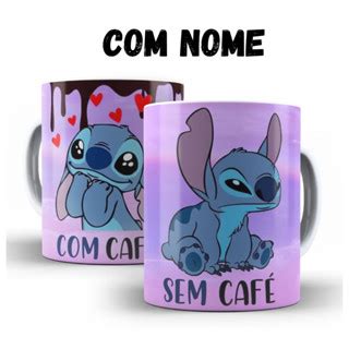 Caneca Stitch Lilo Personalizada Seu Nome Shopee Brasil