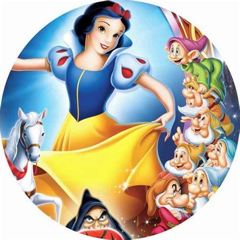 Painel Redondo Branca De Neve Elo7 Produtos Especiais