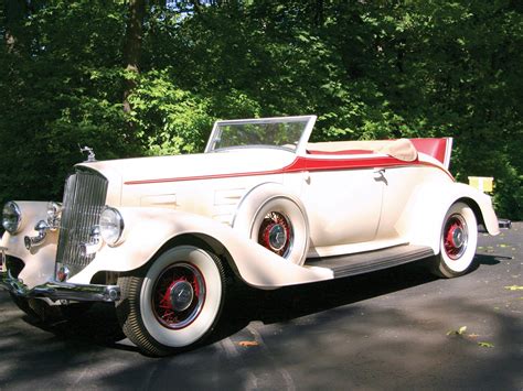 Pierce Arrow Twelve Convertible Coupe Vintage Motor Cars At