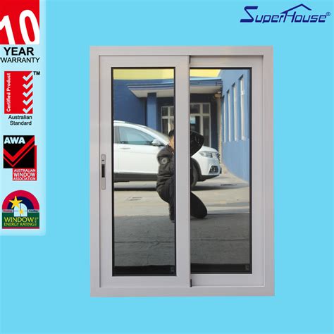 Australian As2047 Standard Aluminum Sliding Window With Stainless Steel