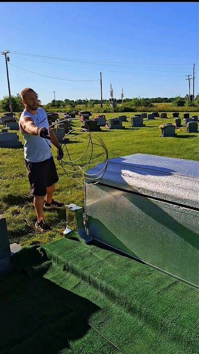 Preparing A Wilbert Burial Vault For Service Cemetery Educationalvideo Funeral Burialvault