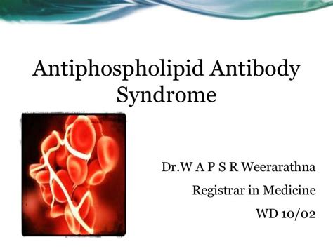 Antiphospholipid Antibody Syndrome Updated Guidelines