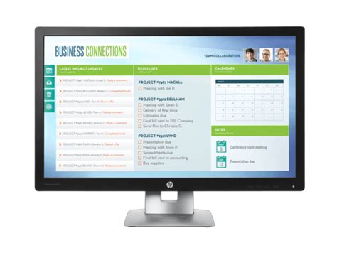 Hp Elitedisplay E Q Inch Qhd Monitor Cm M P Aa