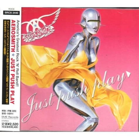 Just Push Play By Aerosmith CD With Techtone11 Ref 117557076