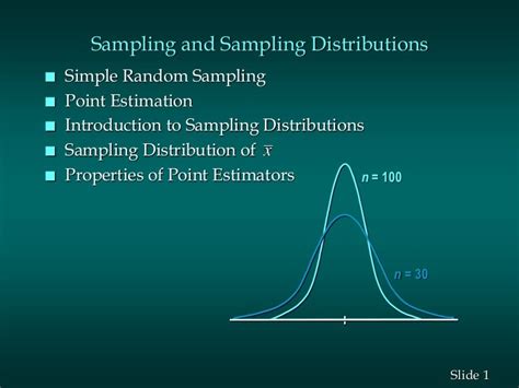 Sampling Distribution And Estimation