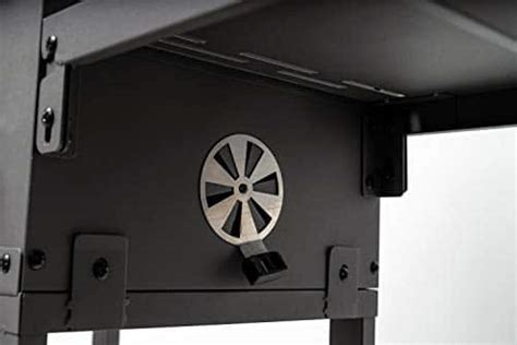 ACTIVA Grillwagen Angular Schwarz Holzkohlegrill BBQ Mit Deckel