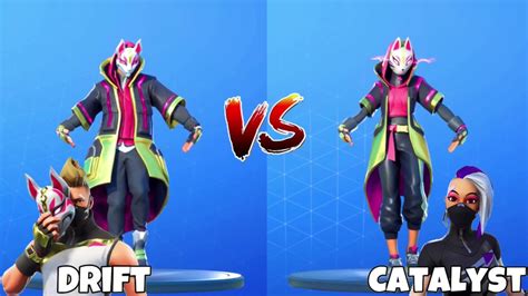 Drift Vs Catalyst Dance Battle Fortnite Og Vs Remake 2 Youtube