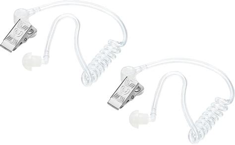 Sourcing Map Ear Piece Headset Earpiece Agent Secret Earpiece Costume