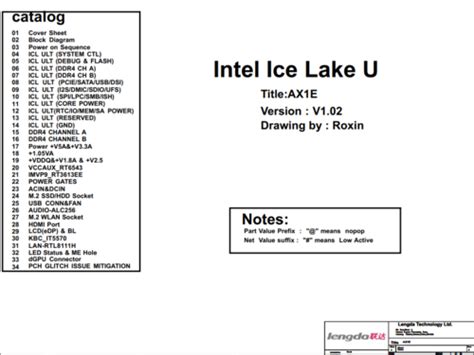 Acer Aspire C C C Lengda Ax E Schematic Pdf And