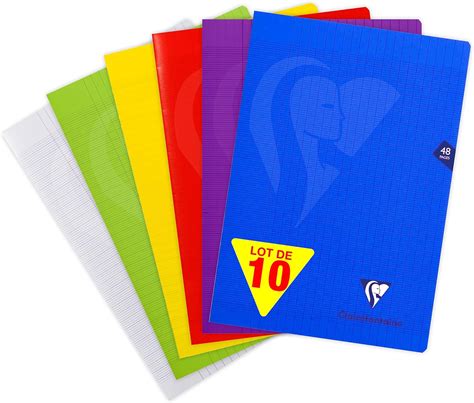 Clairefontaine Cpack Lot De Cahiers Agraf S Mimesys A X