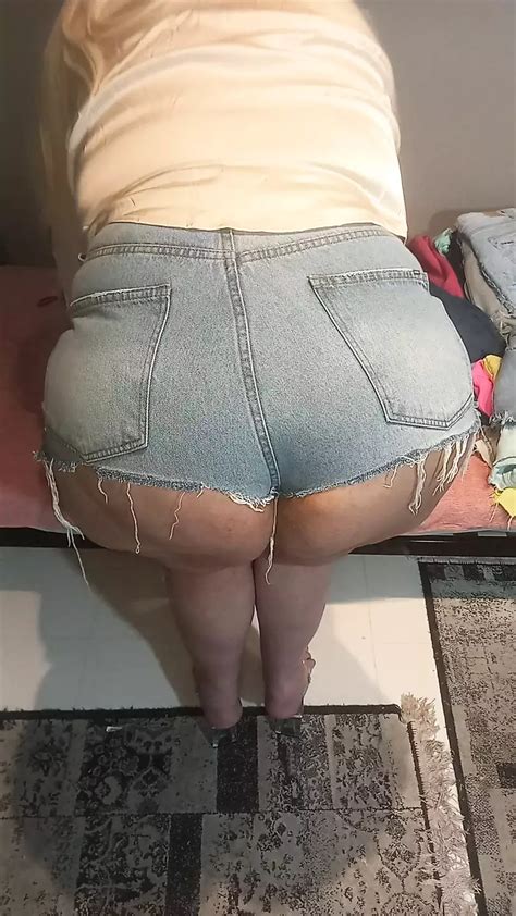 My Big Ass In Shorts For You Cum Shemale High Heels Porn Xhamster