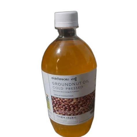 Lowers Cholesterol Cold Pressed Groundnut Oil For Protect Your Skin