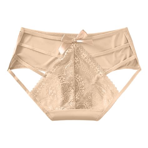 Gzea Womens Panties Bikini Nylon Women S Low Waist Mesh Briefs Solid