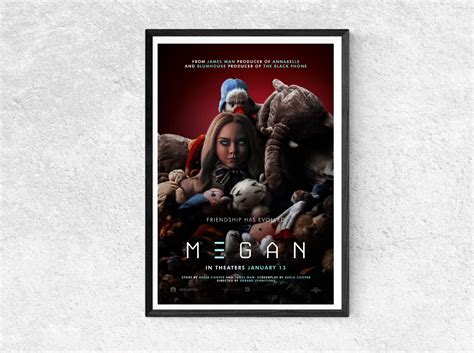 Movie Poster M3GAN 2023 Poster By Thien