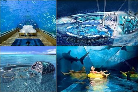 Hydropolis Underwater Hotel and Resort. Y del hotel más lejano a la ...